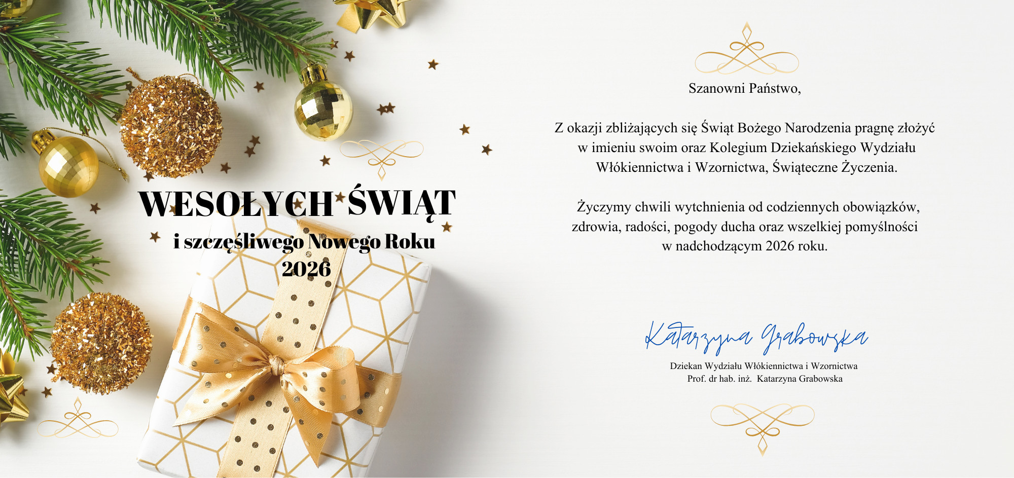 Życzenia Świąteczne